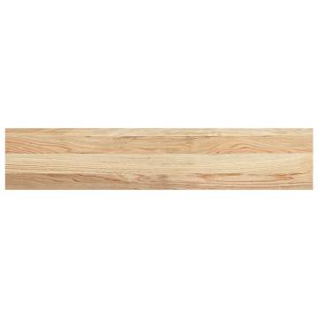 Solid Oak Window Sills - 2 pcs Untreated 100x20x2 cm