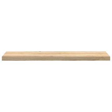 Solid Oak Window Sills - 2 pcs Untreated 110x25x2 cm