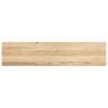 Solid Oak Window Sills - 2 pcs Untreated 110x25x2 cm