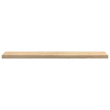 Solid Oak Window Sills (2 pcs) - Untreated 140x25x2 cm