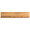 Light Brown Solid Oak Window Sills - 2 pcs (80x15x2 cm)