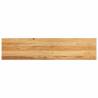 Light Brown Solid Wood Oak Window Sills - 2 pcs | HipoMarket