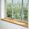 Window Sills 2 pcs Light Brown Solid Wood Oak - Hipomarket