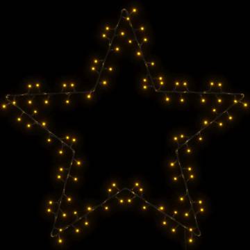 Christmas Lights Star Silhouette 115 LEDs Warm White | HipoMarket