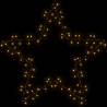 Christmas Lights Star Silhouette 115 LEDs Warm White | HipoMarket