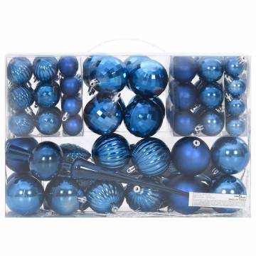 Christmas Baubles 98 pcs Blue Ø346 cm - Enchant Your Decor