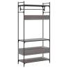 Wardrobe with Drawers Grey Sonoma | Stylish & Compact 89x39x184.5