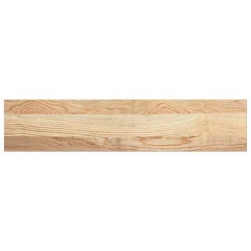 Untreated Solid Oak Window Sills - 2 pcs, 70x15x2 cm | HipoMarket