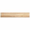 Solid Oak Window Sills - 2 pcs, Untreated, 90x15x2 cm