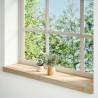 Untreated Oak Window Sills - 2 pcs 70x20x2 cm | HipoMarket