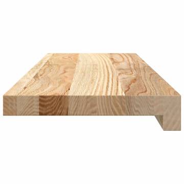 Untreated Oak Window Sills - 2 pcs 70x20x2 cm | HipoMarket