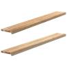  Window Sills 2 pcs Untreated 160x20x2 cm Solid Wood Oak Colour natural Size 160 x 20 x 2 cm Quantity in Package 1 