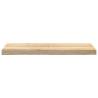 Solid Oak Window Sills - 2 pcs Untreated 80x25x2 cm | HipoMarket