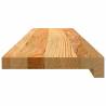 Light Brown Solid Oak Window Sills - 2 pcs (90x20x2 cm)