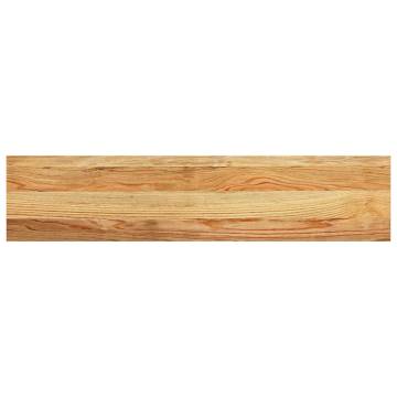 Light Brown Solid Oak Window Sills - 2 pcs (90x20x2 cm)