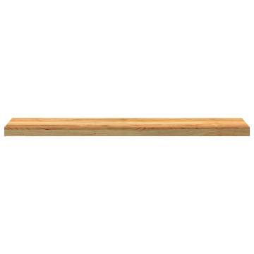 Solid Oak Window Sills - 2 pcs Light Brown 110x20x2 cm