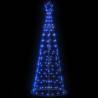  Christmas Tree Light Cone 200 LEDs Blue 182 cm Colour blue Size 182 cm Quantity in Package 1 Number of Branch Tips 