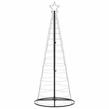 Christmas Tree Light Cone 200 LEDs Blue 182 cm - Hipomarket