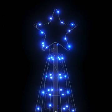 Christmas Tree Light Cone 200 LEDs Blue 182 cm - Hipomarket