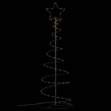 Christmas Tree Light Cone 100 LEDs Warm White 150 cm - Festive Decor