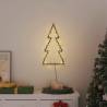 80 LED Warm White Christmas Tree Silhouette Lights