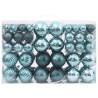 100 Pcs Green Christmas Baubles Ø34.6 cm - Hipomarket UK