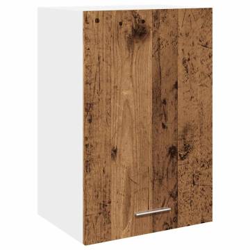 Hanging Cabinet Old Wood 40x31x60 cm | Durable Engineered Wood