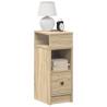  Bedside Cabinet with Drawer Sonoma Oak 25x31x66 cm Colour sonoma oak Quantity in Package 1 