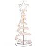 Christmas Tree Light Cone with 80 LEDs - 120 cm Warm White