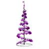 Christmas Tree Light Cone with 80 LED Baubles | 120 cm Warm White