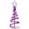 Christmas Tree Light Cone with 80 LED Baubles | 120 cm Warm White