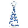 Christmas Tree Light Cone with Baubles - 80 LEDs Warm White