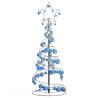 Christmas Tree Light Cone with Baubles - 80 LEDs Warm White