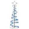 Christmas Tree Light Cone with Baubles - 100 LEDs Warm White