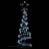 Christmas Tree Light Cone with Baubles - 100 LEDs Warm White