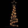 Christmas Tree Light Cone 100 LEDs Warm White 150 cm - Hipomarket