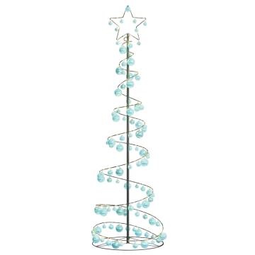 Christmas Tree Light Cone with Baubles - 120 LEDs Warm White