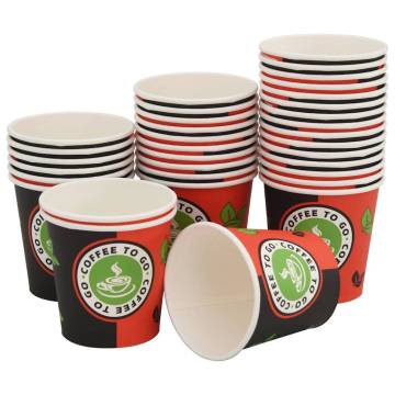 Paper Coffee Cups with Lids - 1000 pcs 4oz | HipoMarket