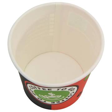 Paper Coffee Cups with Lids - 1000 pcs 4oz | HipoMarket