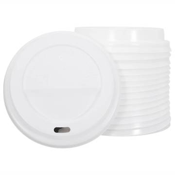 Paper Coffee Cups with Lids - 1000 pcs, 16oz | Hipo Market