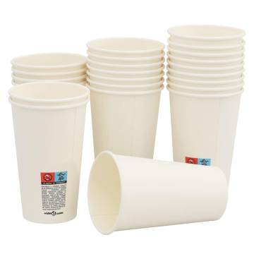 Paper Coffee Cups with Lids - 1000 pcs, 16oz | Hipo Market