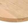 Stylish Solid Oak Oval Table Top | 120x60 cm for Any Setting