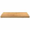 Light Brown Solid Wood Oak Window Sills - 2 pcs 70x40 cm