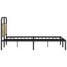 Sonoma Oak Bed Frame 120x200 cm - Elegant & Durable | Hipomarket