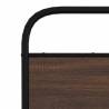 Brown Oak Bed Frame 140x190 cm - Stylish & Durable