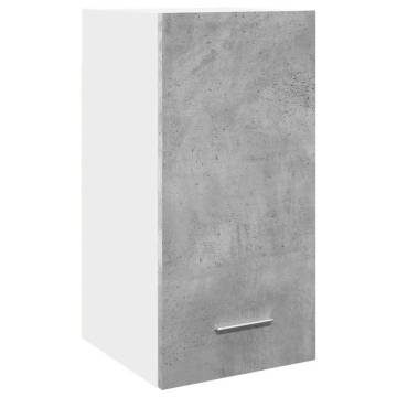 Hanging Cabinet Concrete Grey - Optimize Your Kitchen Space