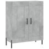 Stylish Highboard in Concrete Grey - 69.5x34x180 cm | HipoMarket