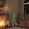 Christmas Tree Light Cone with 80 LEDs & Baubles - 120 cm