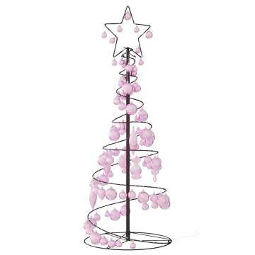 Christmas Tree Light Cone with 80 LEDs - 120 cm - Warm White