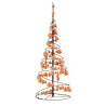 Christmas Tree Light Cone with Baubles - 80 LEDs Warm White